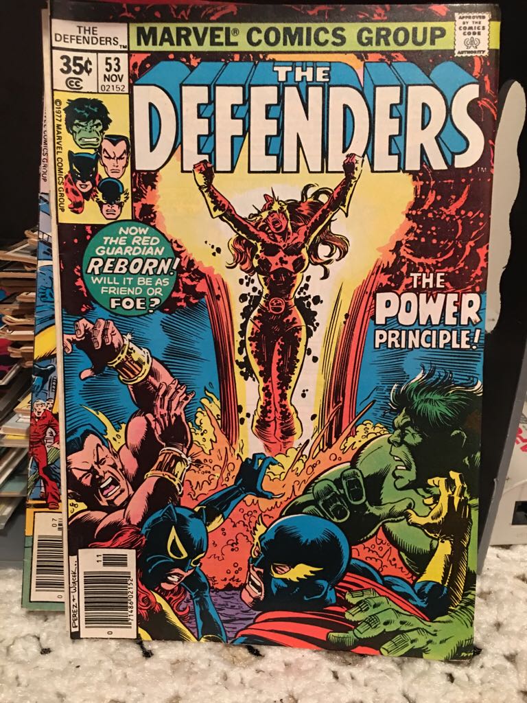 Defenders, The - Marvel Comics (53 - Nov 1977) comic book collectible [Barcode 759606055258] - Main Image 1
