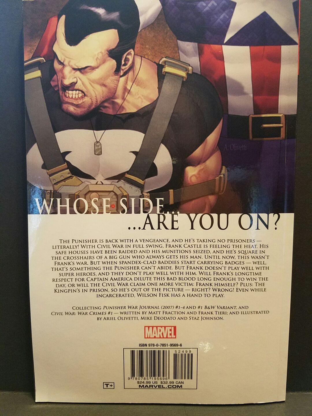 Civil War: Punisher War Journal - Marvel Comics (1 - Jun 2016) comic book collectible [Barcode 9780785195696] - Main Image 2