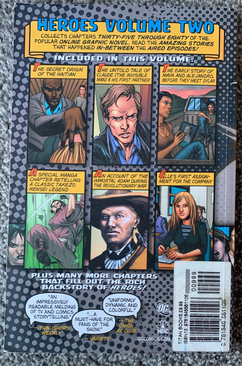 Heroes - DC Comics (2 - Sep 2009) comic book collectible [Barcode 781401219253] - Main Image 2