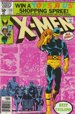 Xmen - Marvel (138 - Oct 1980) comic book collectible [Barcode 7148602461] - Main Image 1