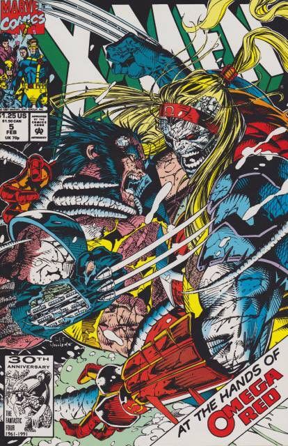 Xmen  (5 - Jan 1991) comic book collectible [Barcode 7148602461] - Main Image 1