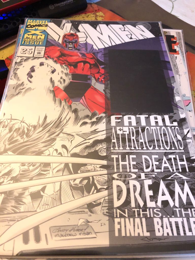X-Men #25 (Black/White) - Marvel (25) comic book collectible [Barcode 7148602461] - Main Image 1