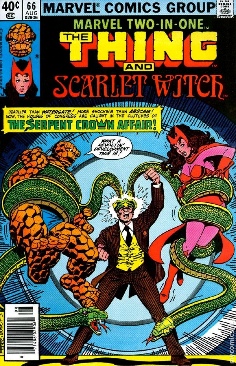 Marvel Two-In-One - Marvel Comics Group (66 - Aug 1980) comic book collectible [Barcode 071486029069] - Main Image 1