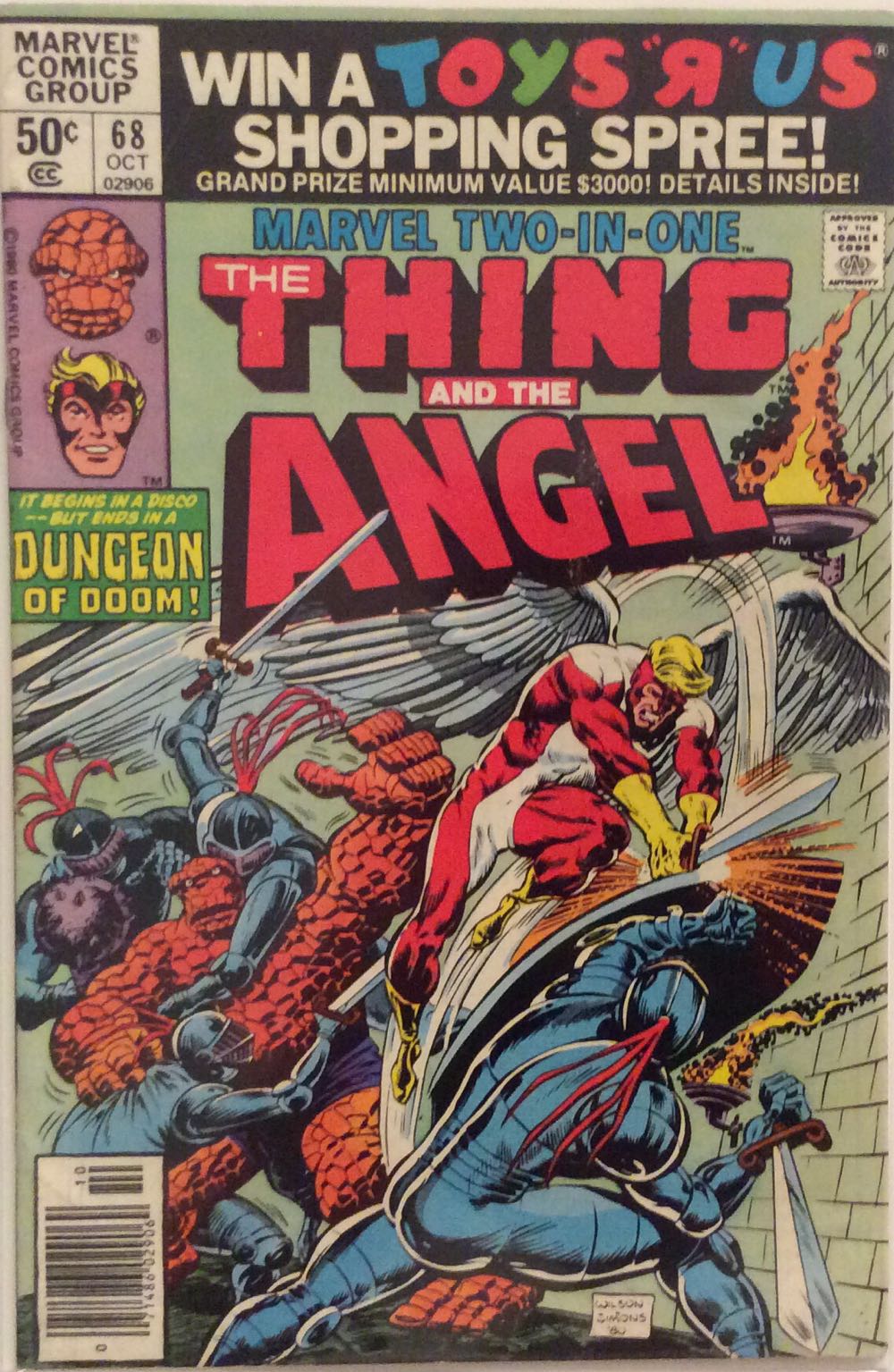 Marvel Two-In-One (1974) #68 - Marvel Comics (68 - Oct 1980) comic book collectible [Barcode 071486029069] - Main Image 2