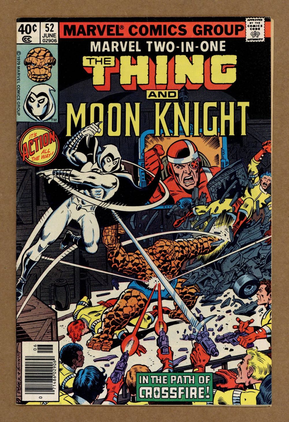 Marvel Two-In-One (1974) #68 - Marvel Comics (68 - Oct 1980) comic book collectible [Barcode 071486029069] - Main Image 4