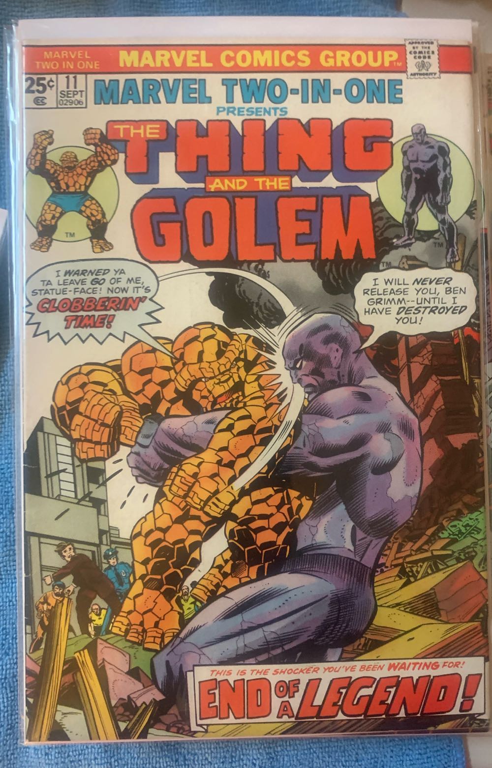 Marvel Two-In-One - Marvel Comics Group (11 - Sep 1975) comic book collectible [Barcode 5415686699] - Main Image 2