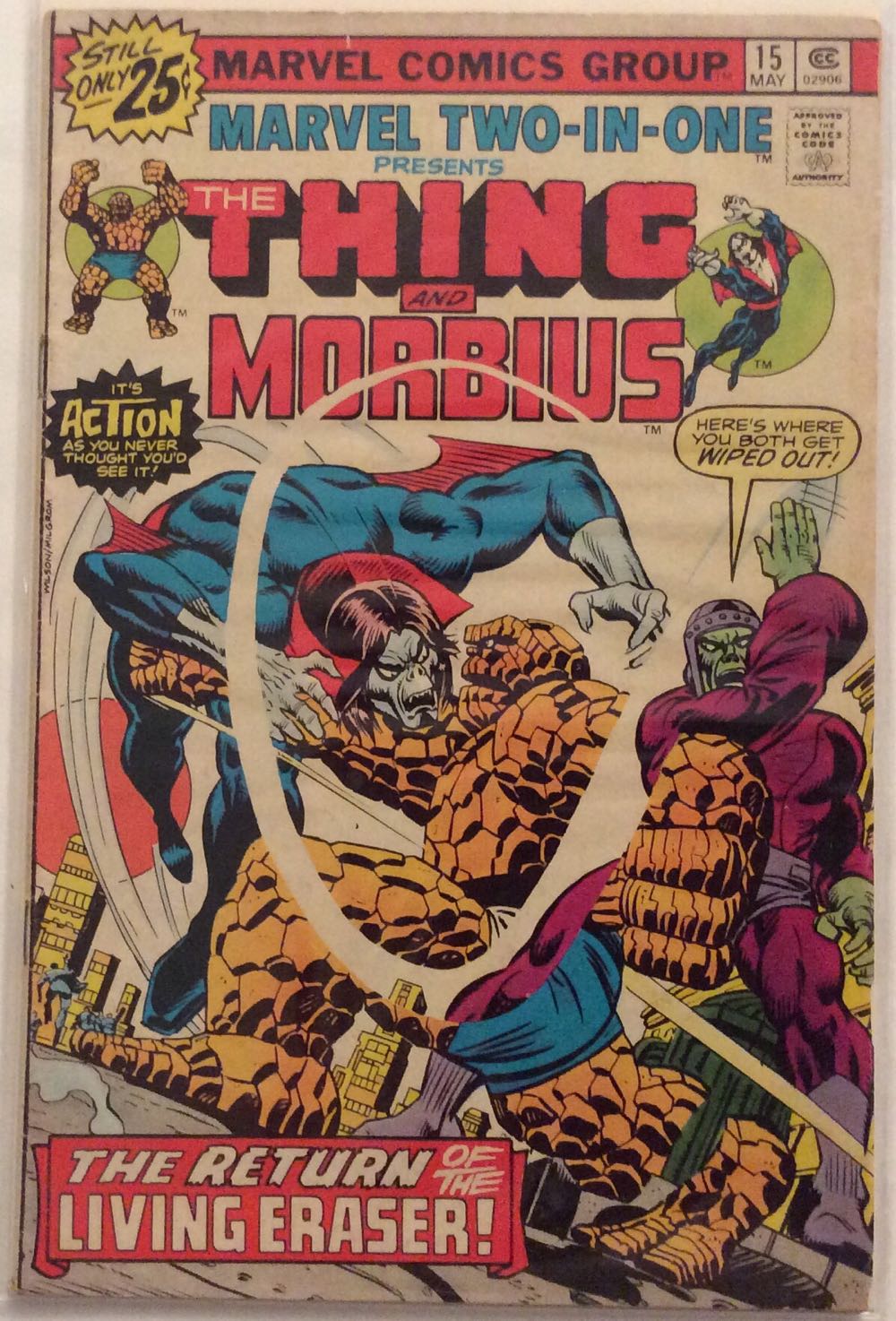 Marvel Two-In-One - Marvel Comics (15 - 05/1976) comic book collectible [Barcode 74150562] - Main Image 2