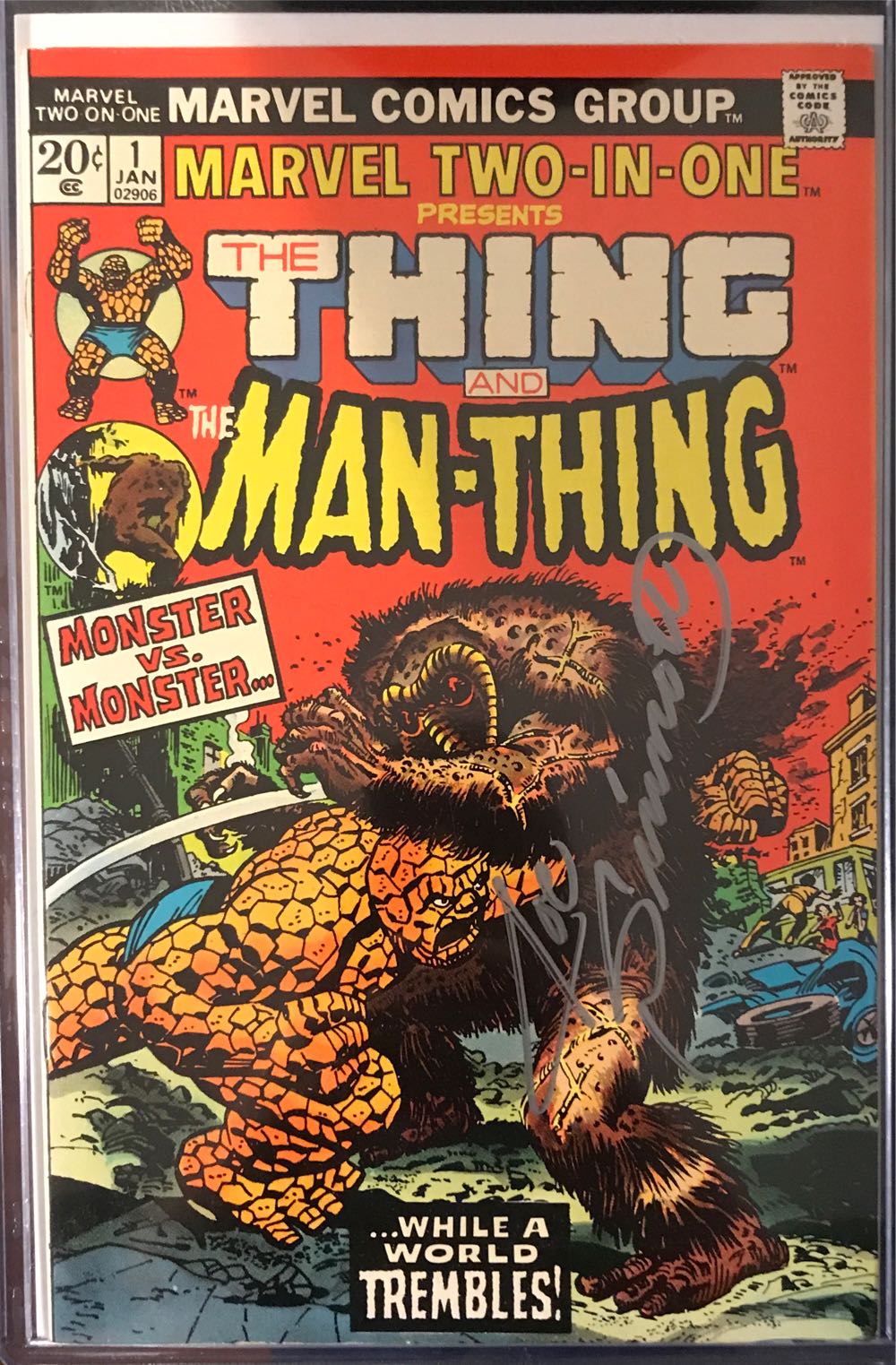 Marvel Two-In-One - Marvel Comics Group (1 - Jan 1974) comic book collectible [Barcode 8225714453659] - Main Image 2