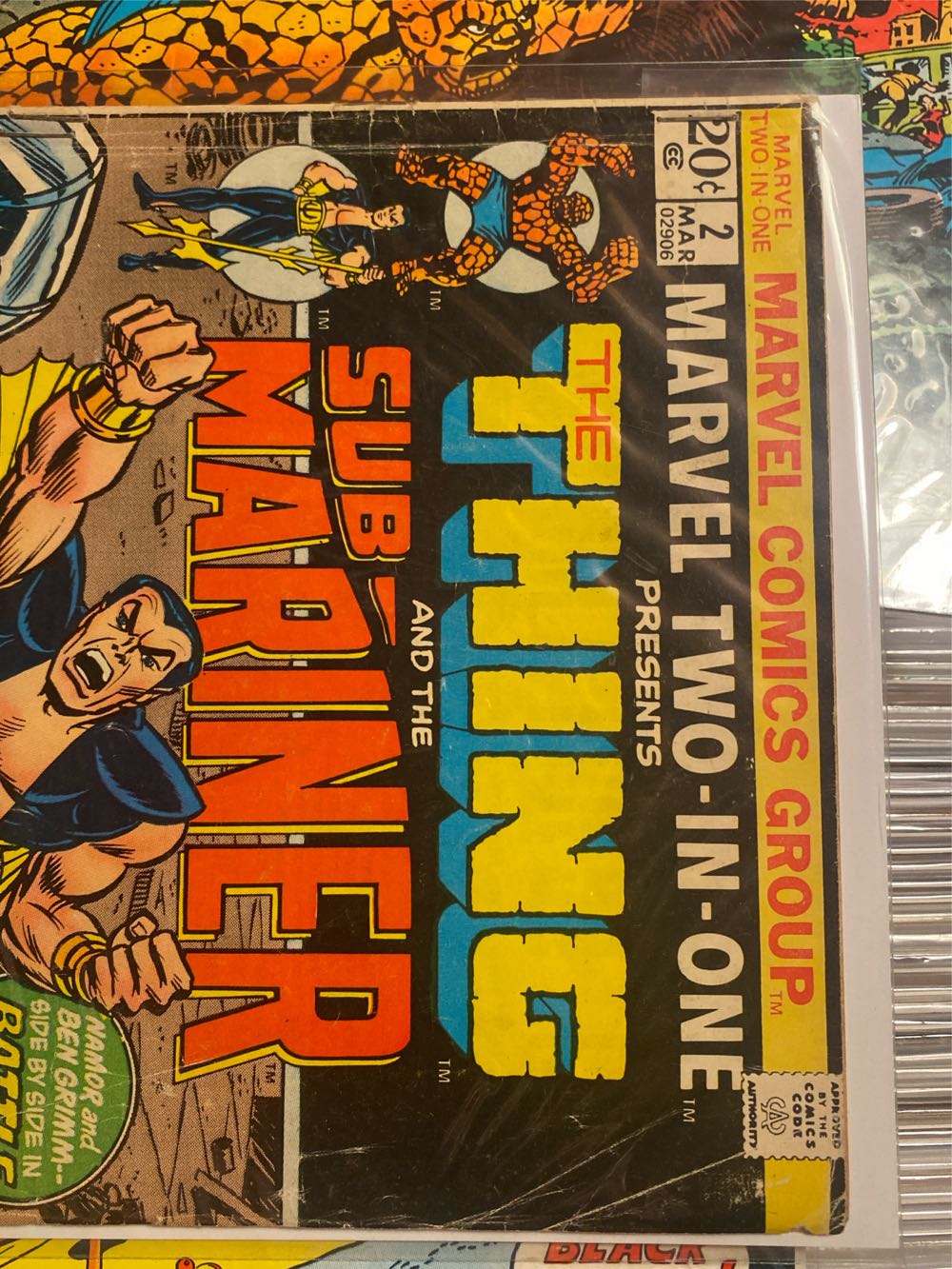 Marvel Two-In-One - Marvel Comics Group (2 - Mar 1974) comic book collectible [Barcode 8526687185269] - Main Image 4