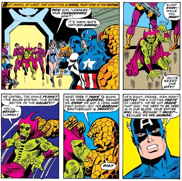 Marvel Two-In-One - Marvel Comics Group (4 - Jan 1974) comic book collectible [Barcode 38285266445] - Main Image 4