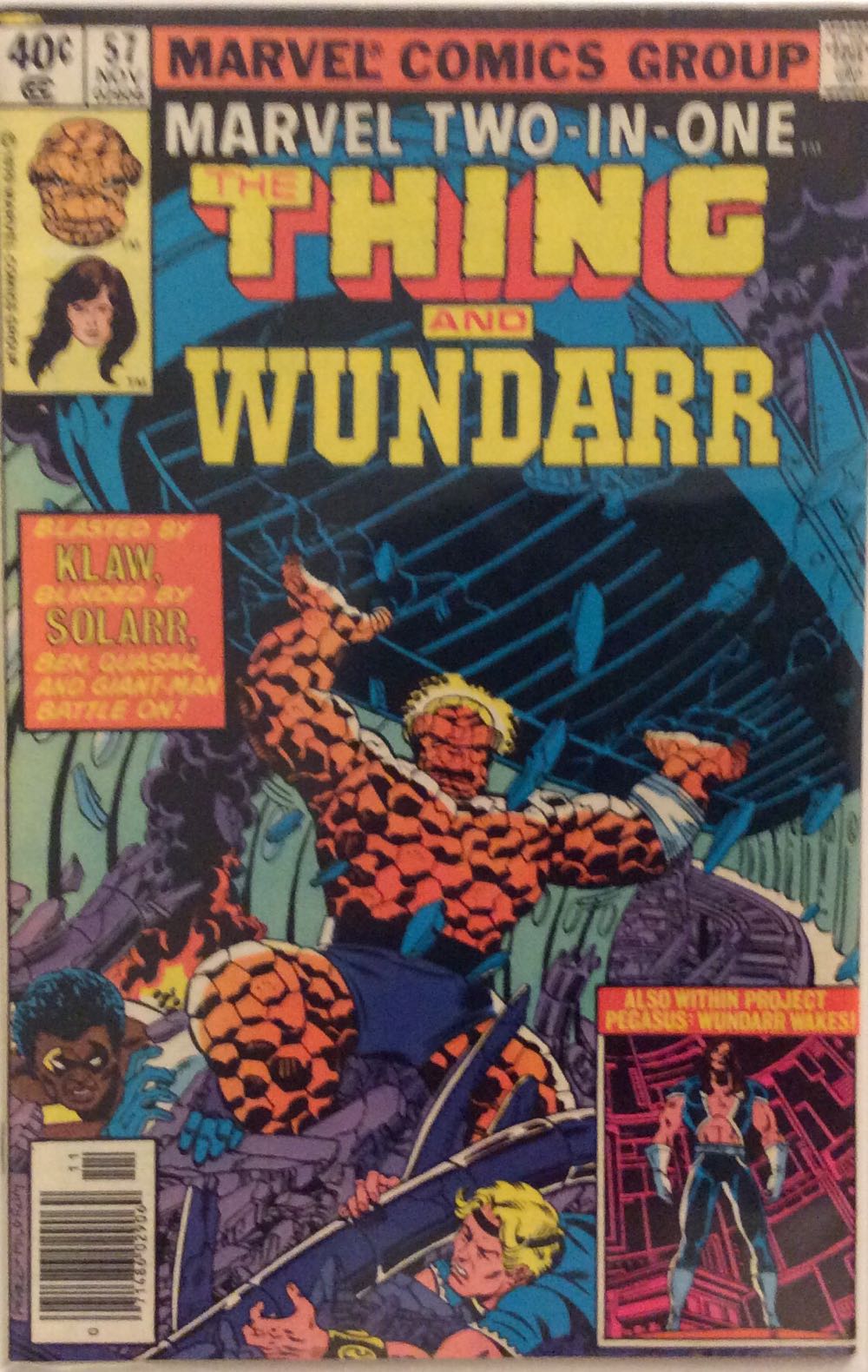 Marvel Two-In-One - Marvel Comics (57 - Nov 1979) comic book collectible [Barcode 741122854082] - Main Image 2