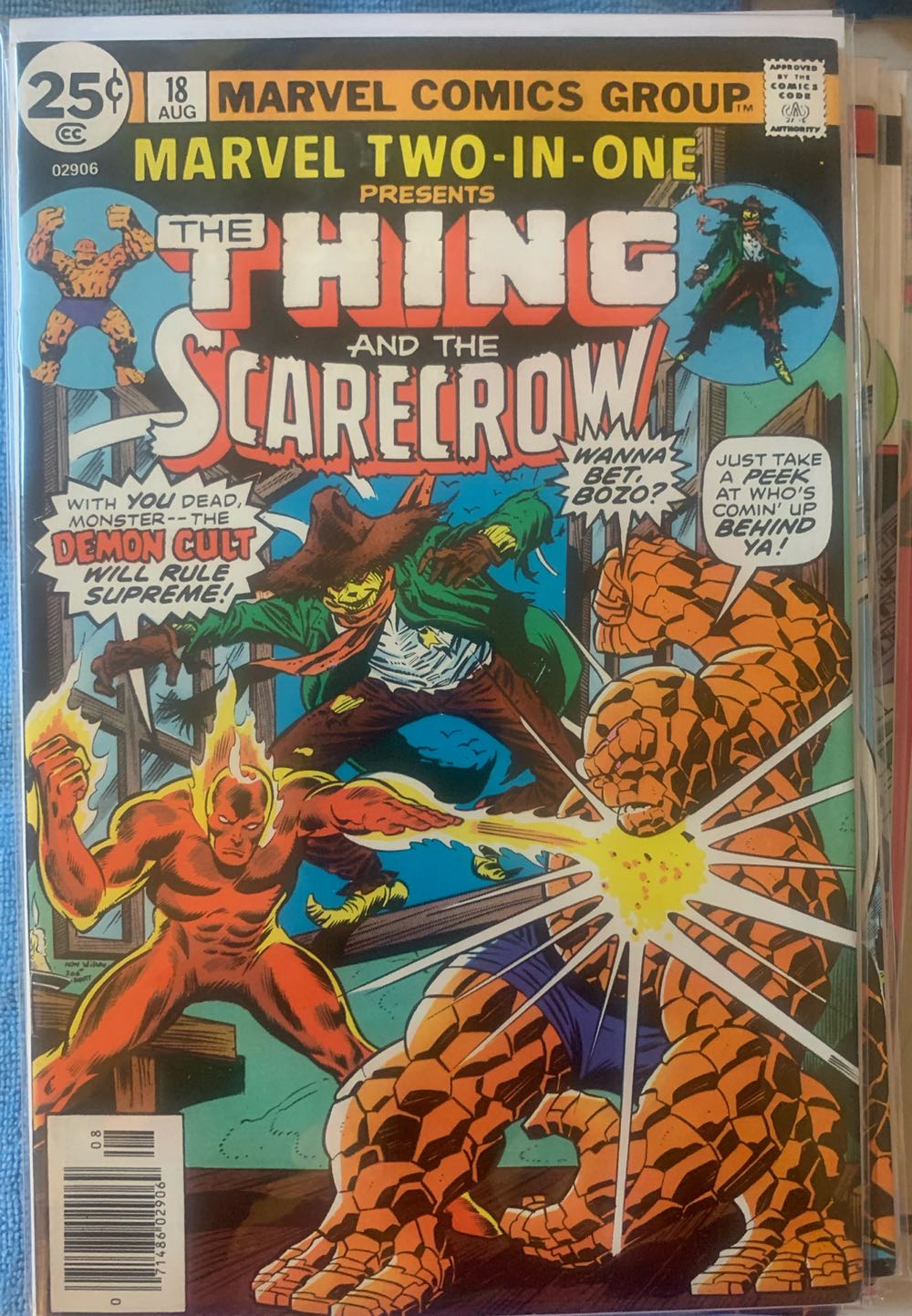 Marvel Two-In-One  (18) comic book collectible [Barcode 745221445698666] - Main Image 2