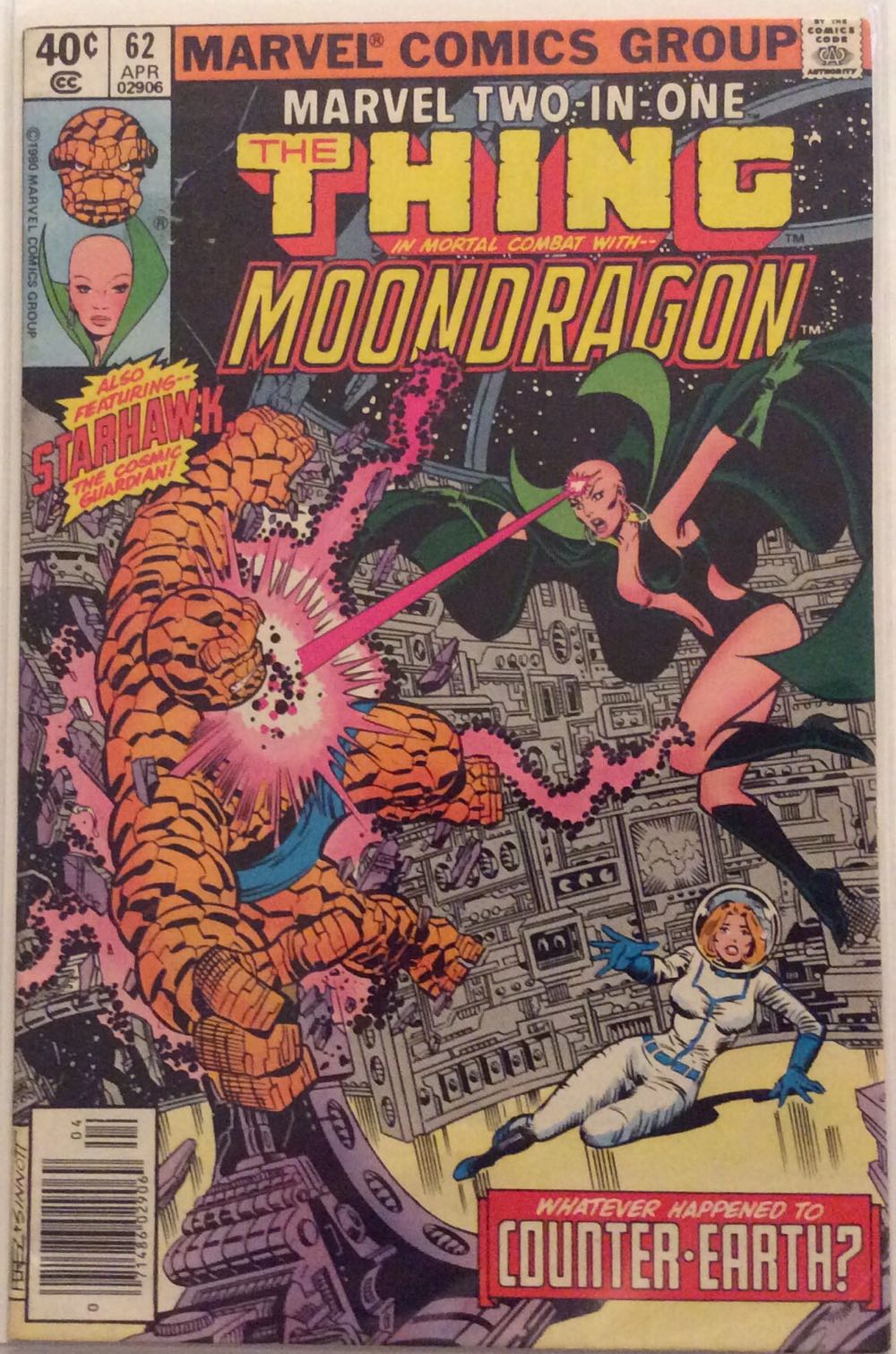 Marvel Two-In-One - Marvel Comics (62 - Apr 1980) comic book collectible [Barcode 071486029069] - Main Image 2