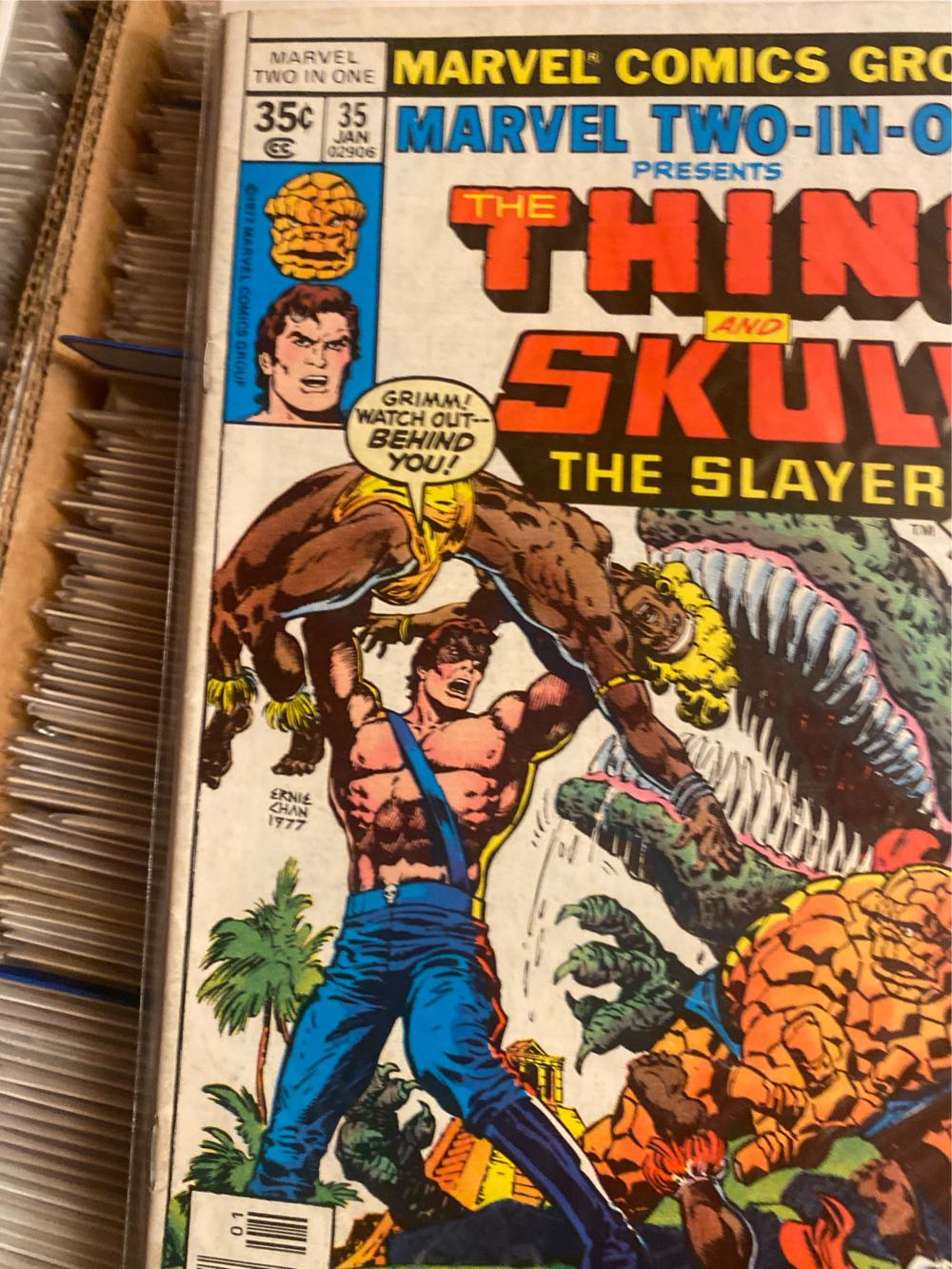 Marvel Two-In-One - Marvel Comics (35 - Jan 1978) comic book collectible [Barcode 071486029069] - Main Image 4