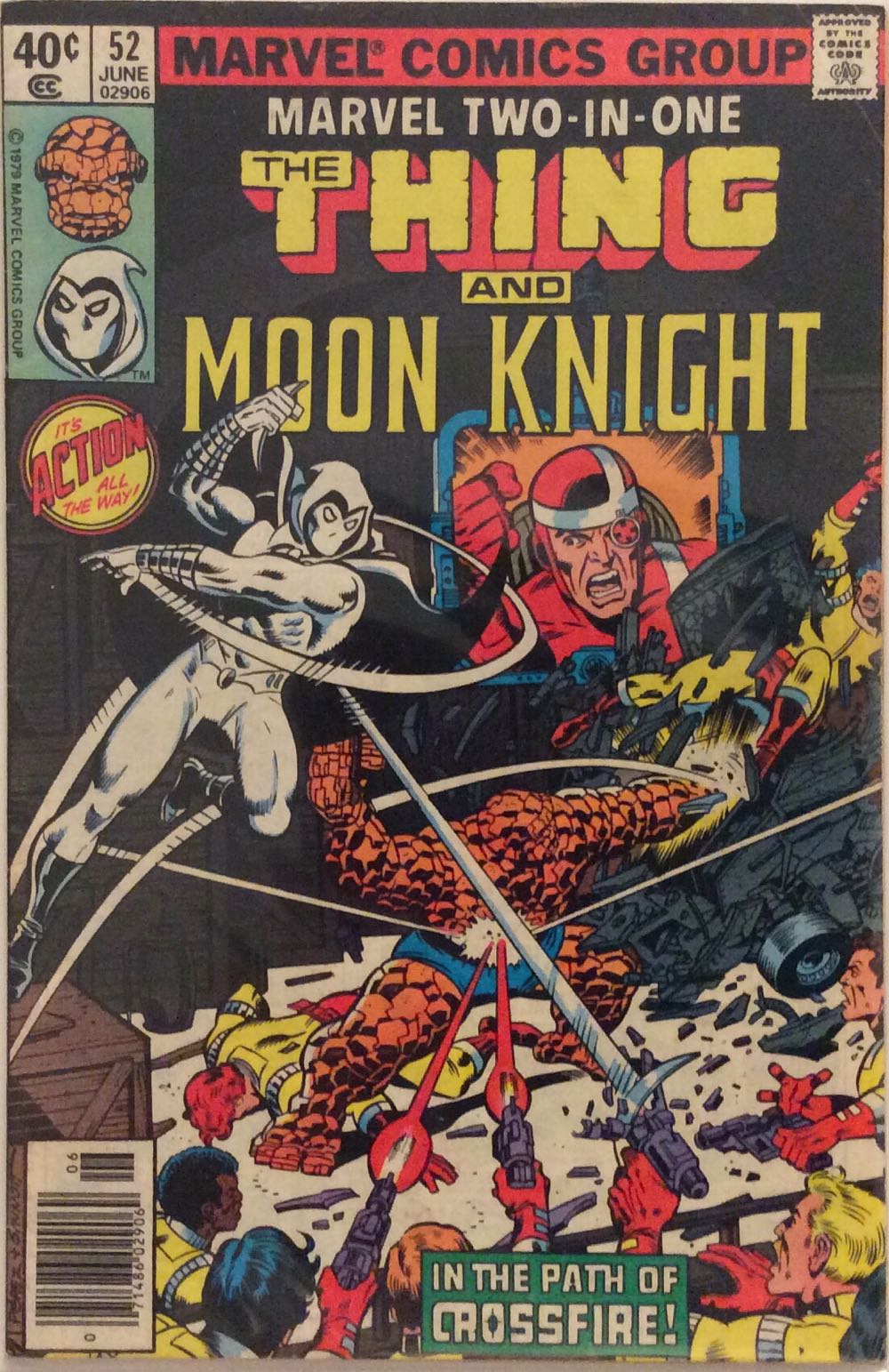 Marvel Two-In-One - Marvel Comics (52 - 06/1979) comic book collectible [Barcode 071486029069] - Main Image 2