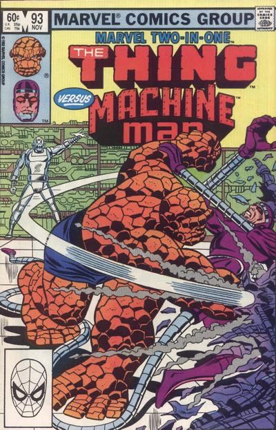 Marvel Two-In-One #93 - Marvel (93 - Nov 1982) comic book collectible [Barcode 071486029069] - Main Image 2