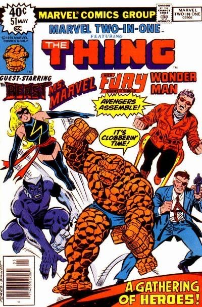 Marvel Two-In-One - Marvel Comics (97 - Mar 1983) comic book collectible [Barcode 000000000] - Main Image 3