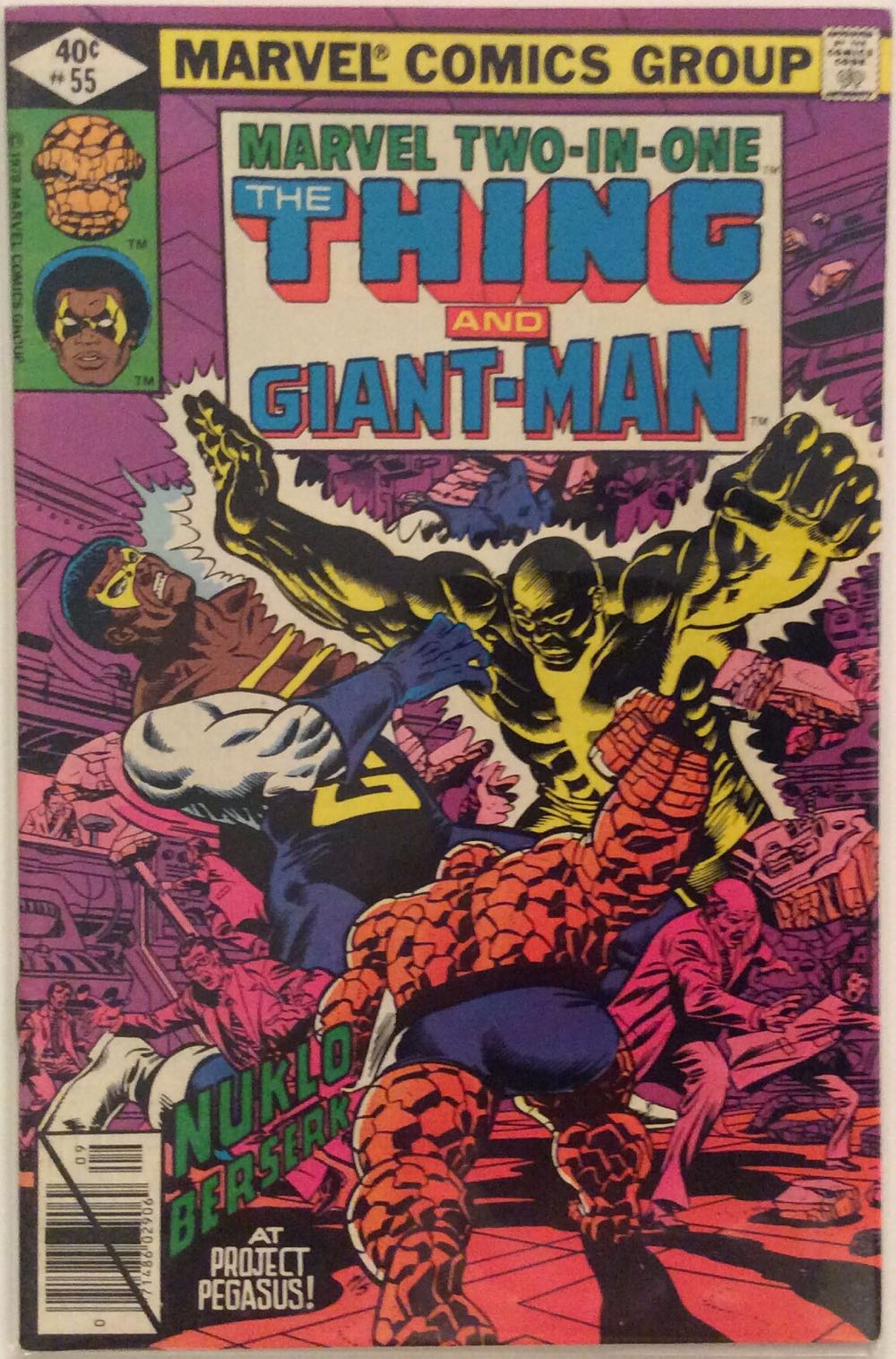 Marvel Two-In-One - Marvel Comics Group (55 - 09/1979) comic book collectible - Main Image 2