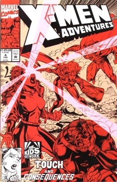 X-men Adventures (Vol. 1) - Marvel Comics (4 - Feb 1993) comic book collectible [Barcode 009281020776] - Main Image 1