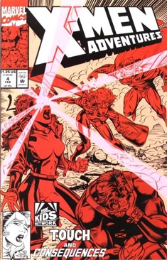 X-men Adventures - Marvel Comics (4 - Feb 1993) comic book collectible [Barcode 009281020776] - Main Image 1