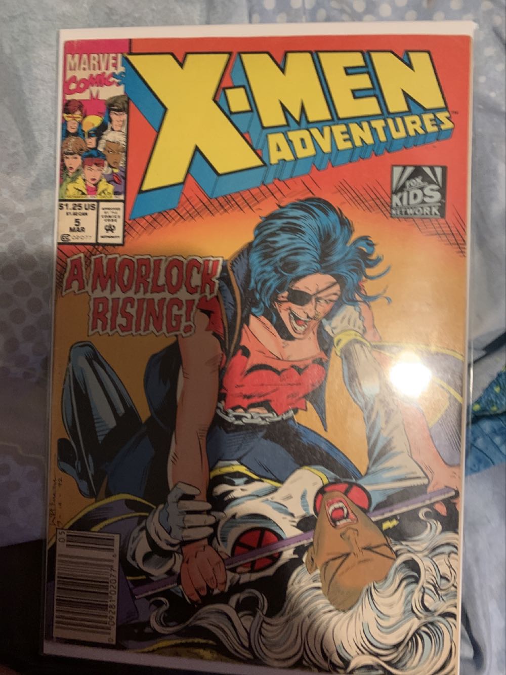 X-men Adventures - Marvel Comics (5 - Mar 1993) comic book collectible [Barcode 009281020776] - Main Image 2