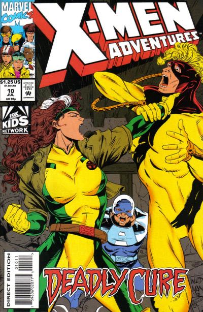 X-Men Adventures - Marvel Comics (10 - Aug 1993) comic book collectible [Barcode 759606020775] - Main Image 2