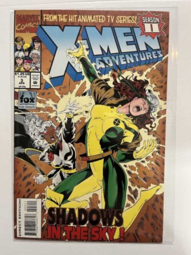 X-Men Adventures Season II (1994) - Marvel comics (3 - Apr 1994) comic book collectible [Barcode 75960602661600311] - Main Image 3