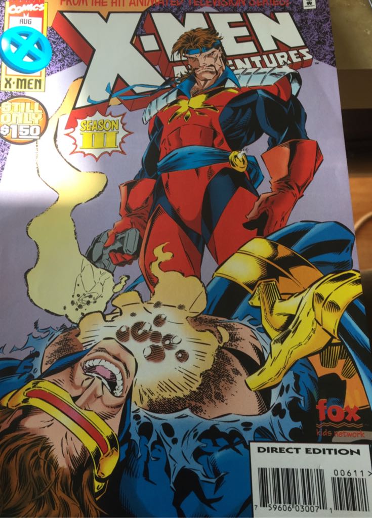 X-men Adventures - Marvel (6 - Aug 1995) comic book collectible [Barcode 75960603007100611] - Main Image 1