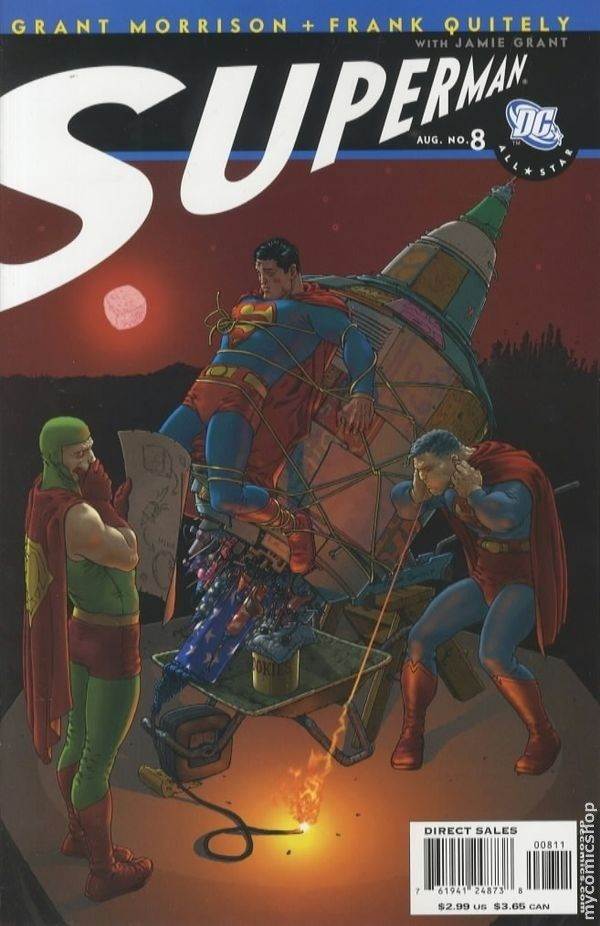 Superman All Star - DC (8 - 08/2007) comic book collectible [Barcode 6194124873] - Main Image 1