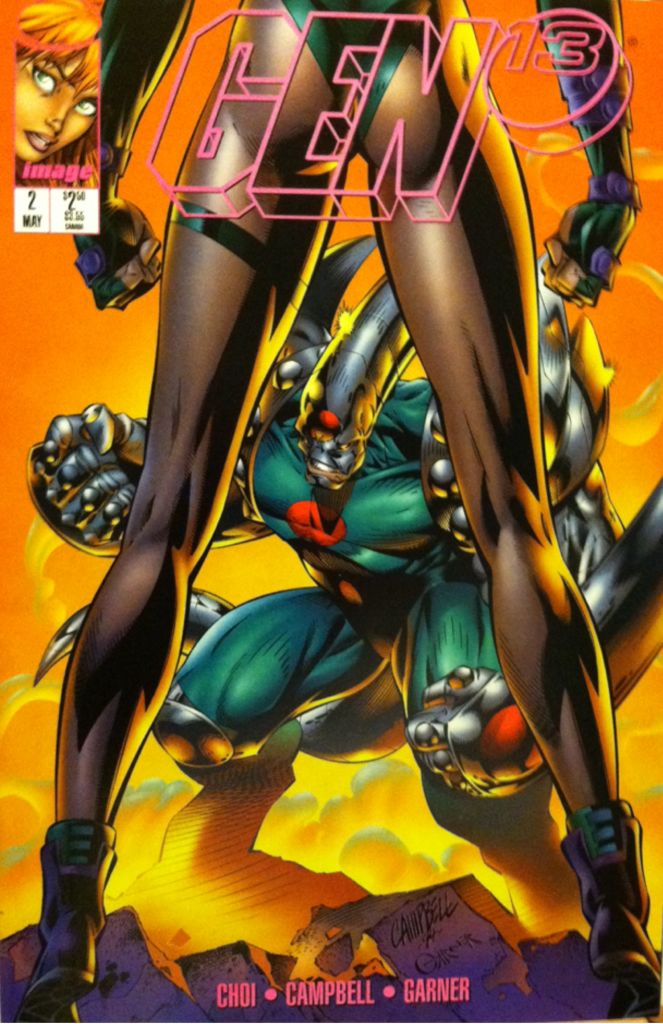 Gen13 - Image Comics (2 - May 1995) comic book collectible [Barcode 709853333234] - Main Image 2