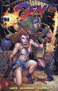 Gen13 - Image Comics (4 - Aug 1995) comic book collectible [Barcode 709853046028] - Main Image 2