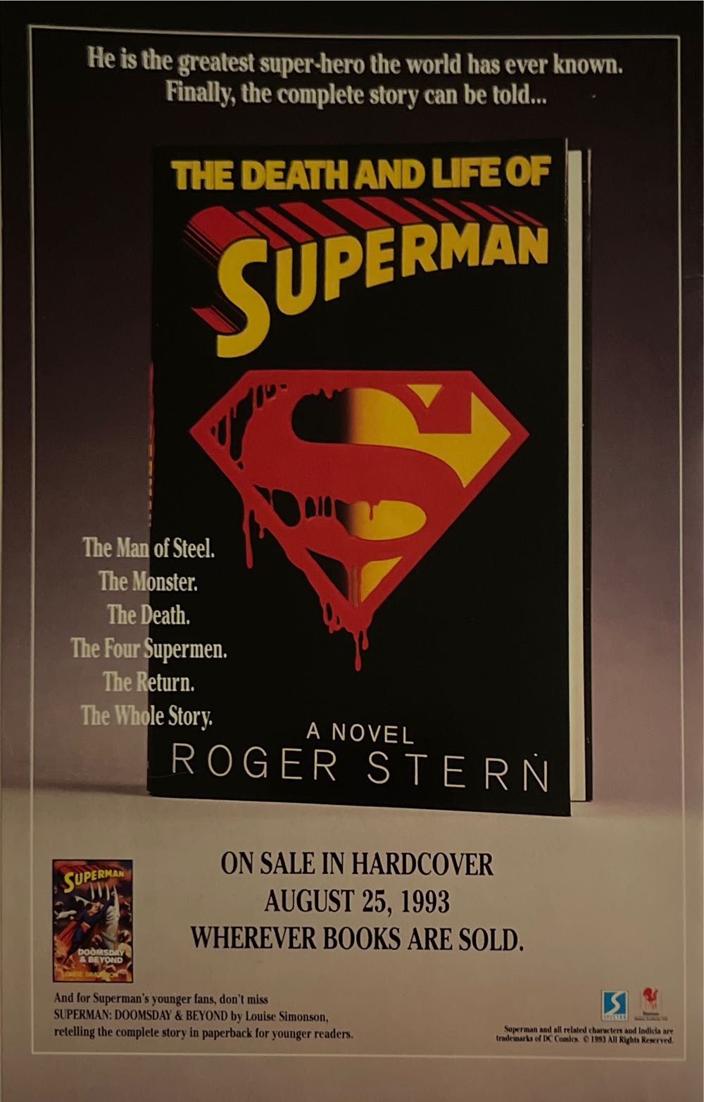 The Adventures Of Superman #505 - DC (505 - Oct 1993) comic book collectible [Barcode 761941200033] - Main Image 2