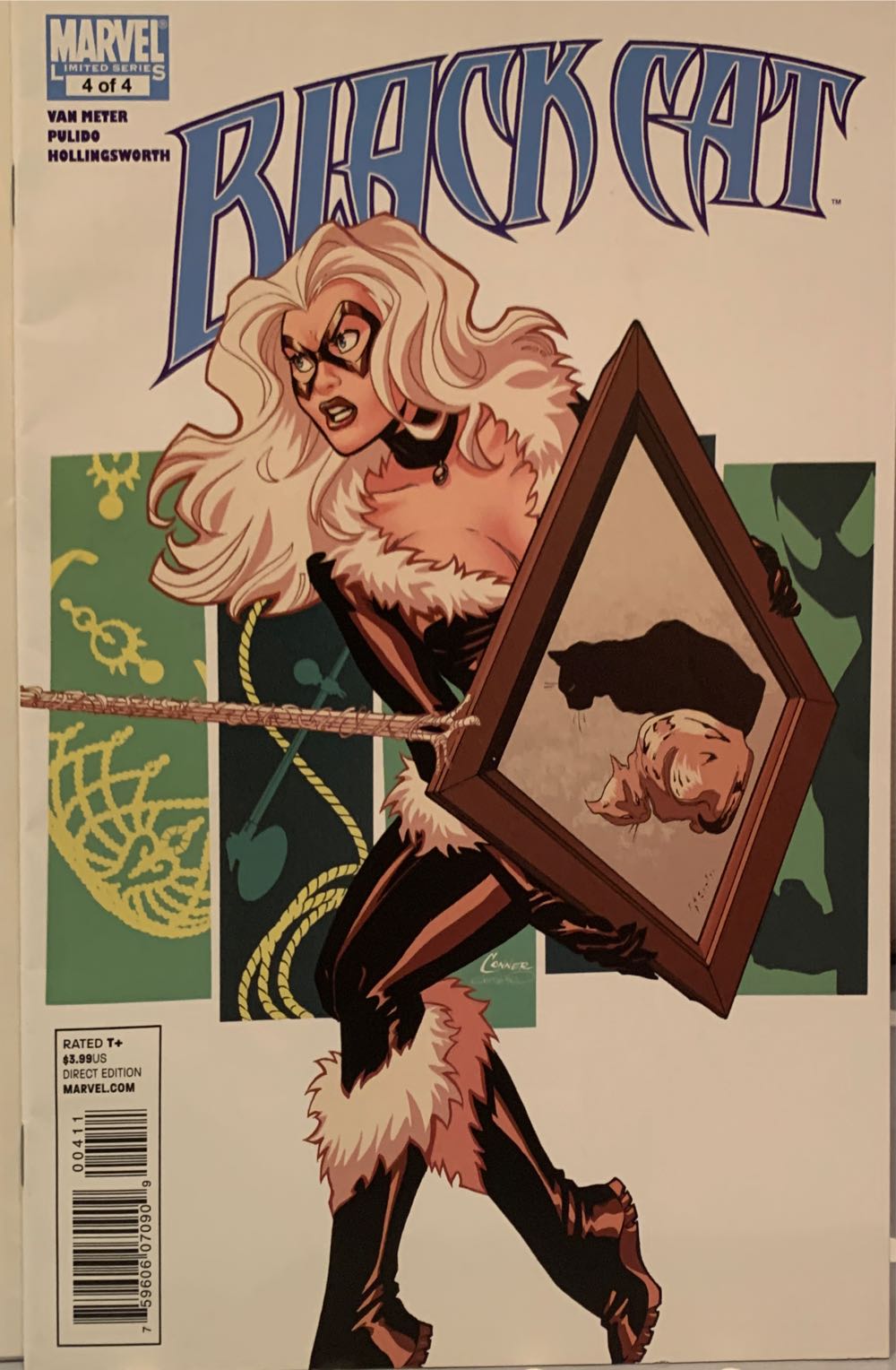 The Black Cat #4A - Marvel (4 - Dec 2010) comic book collectible [Barcode 75960607090900411] - Main Image 2