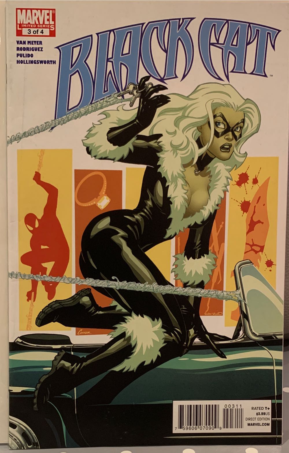 Black Cat 4 Pt - Marvel Comics (3 Of 4 - Oct 2010) comic book collectible [Barcode 75960607090900311] - Main Image 2