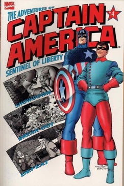 Captain America: The Adventures of - Marvel (4 - Jan 1992) comic book collectible [Barcode 02488523215804] - Main Image 1