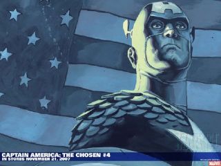 Captain America: The Chosen - Marvel Comics (4 - Dec 2007) comic book collectible [Barcode 759606058419] - Main Image 1