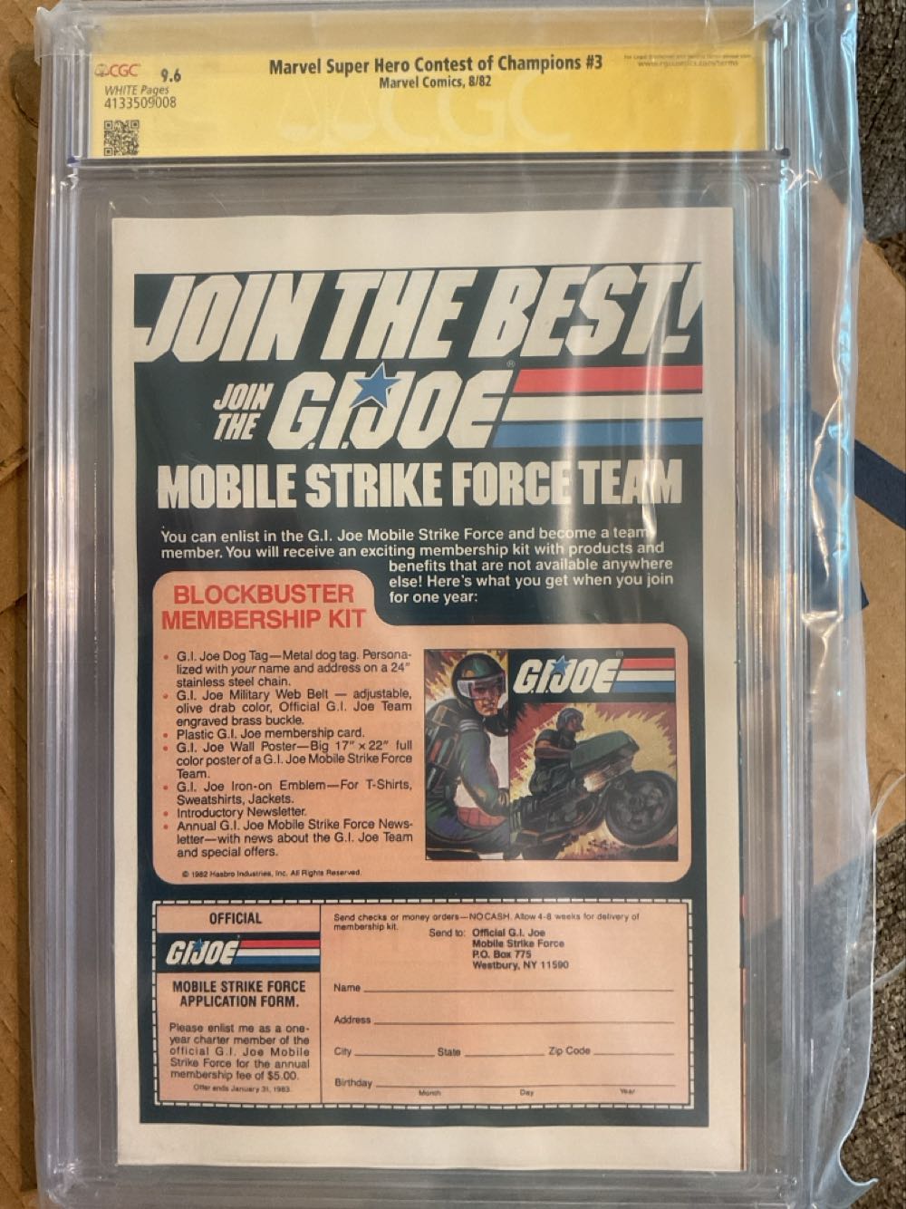 Marvel Super Hero Contest Of Champions - Marvel Comic Group (3 - Aug 1982) comic book collectible [Barcode 0714860215908] - Main Image 3