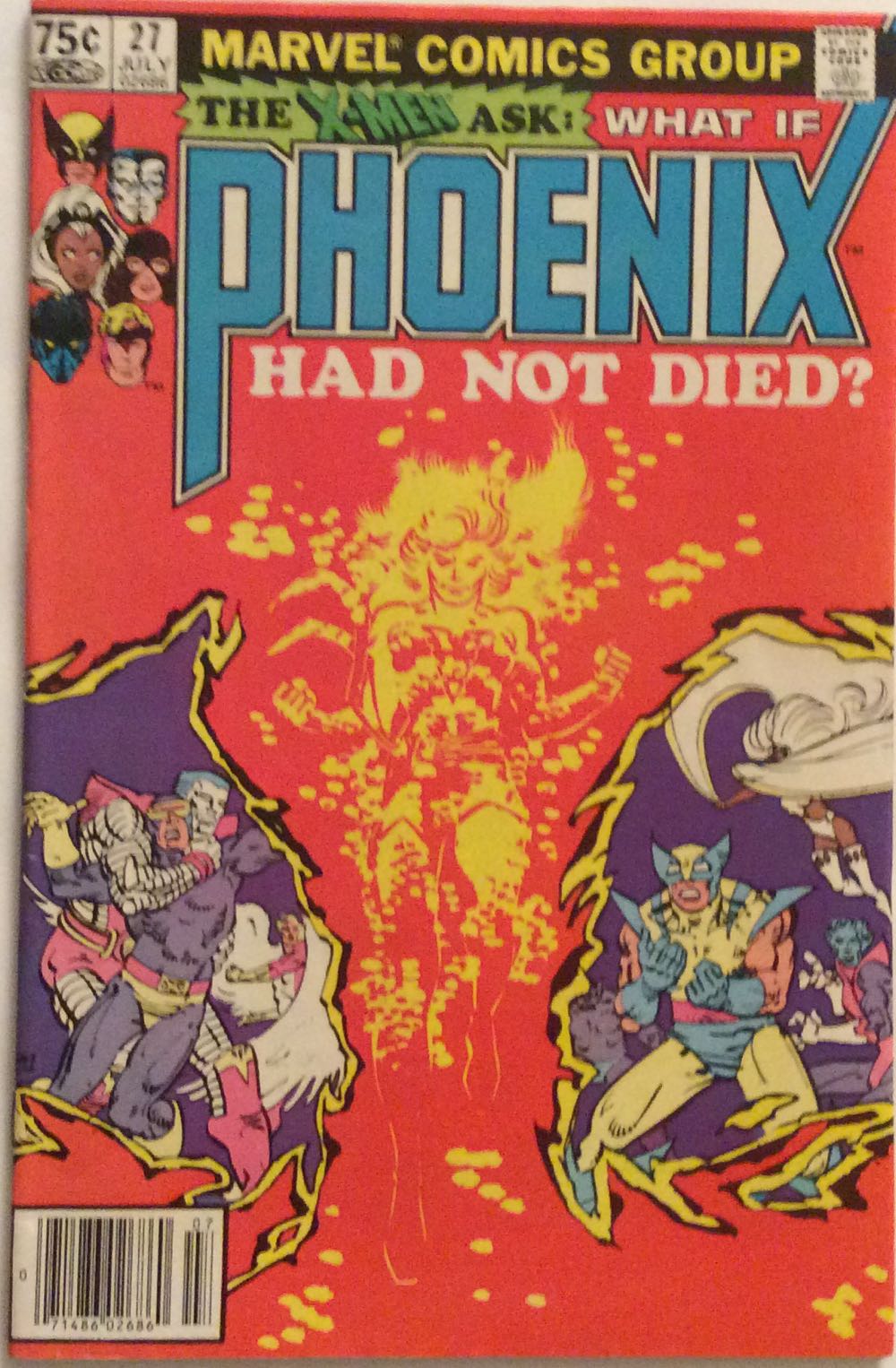 What If...? (Vol 1) - Marvel Comics (27 - Jun 1981) comic book collectible [Barcode 7148602686] - Main Image 2
