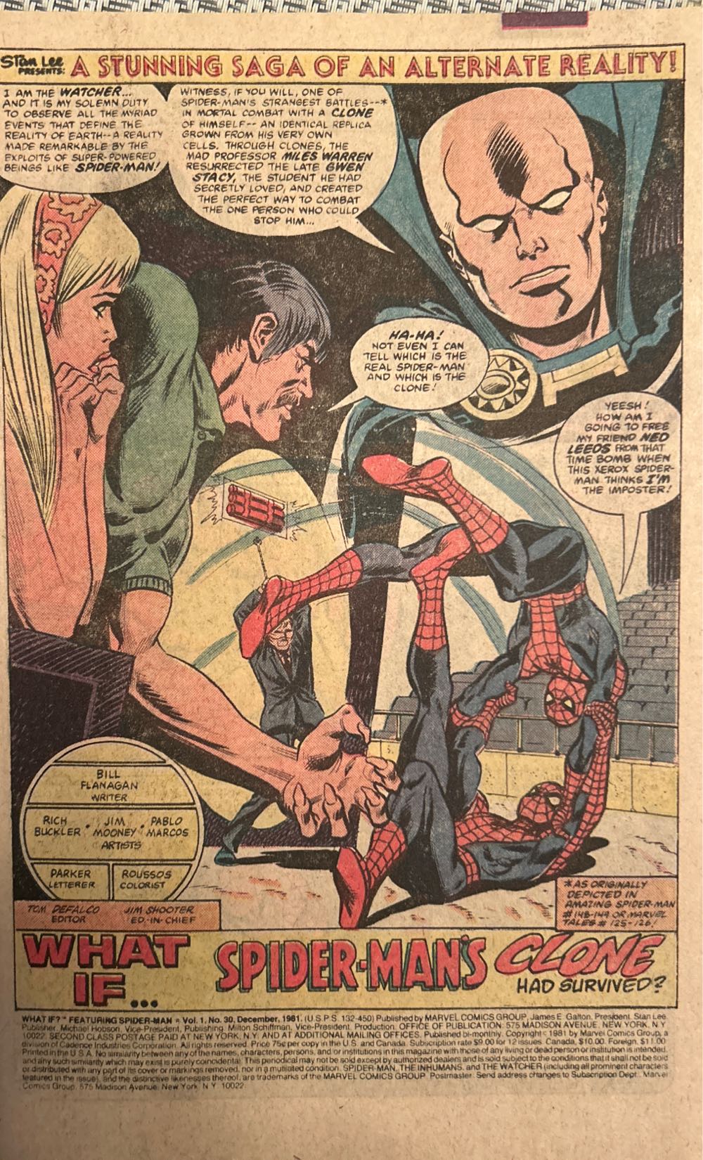 What If...? (Vol 1) - Marvel Comics Group (30 - Dec 1981) comic book collectible [Barcode 071486026860] - Main Image 3