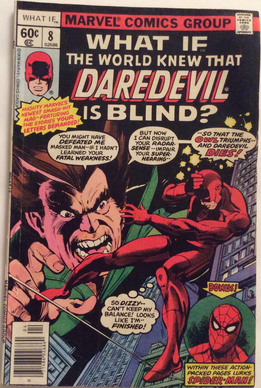 What If...? (Vol 1) - Marvel Comics (8 - Apr 1978) comic book collectible [Barcode 071486026860] - Main Image 2