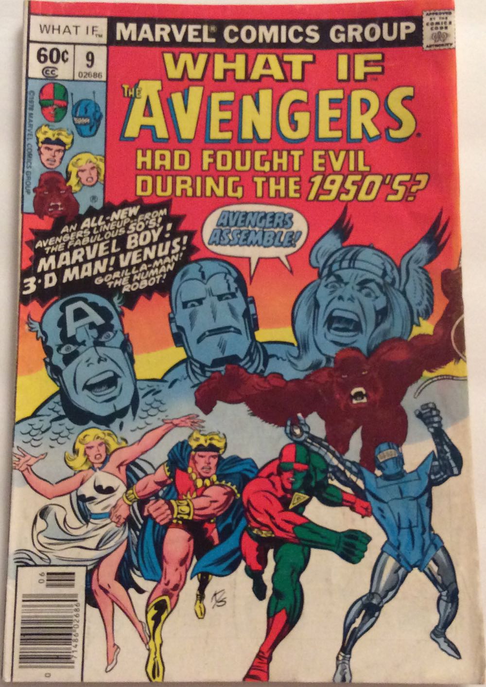 What If...? (Vol 1) - Marvel Comics Group (9 - Jun 1978) comic book collectible [Barcode 071486026860] - Main Image 2