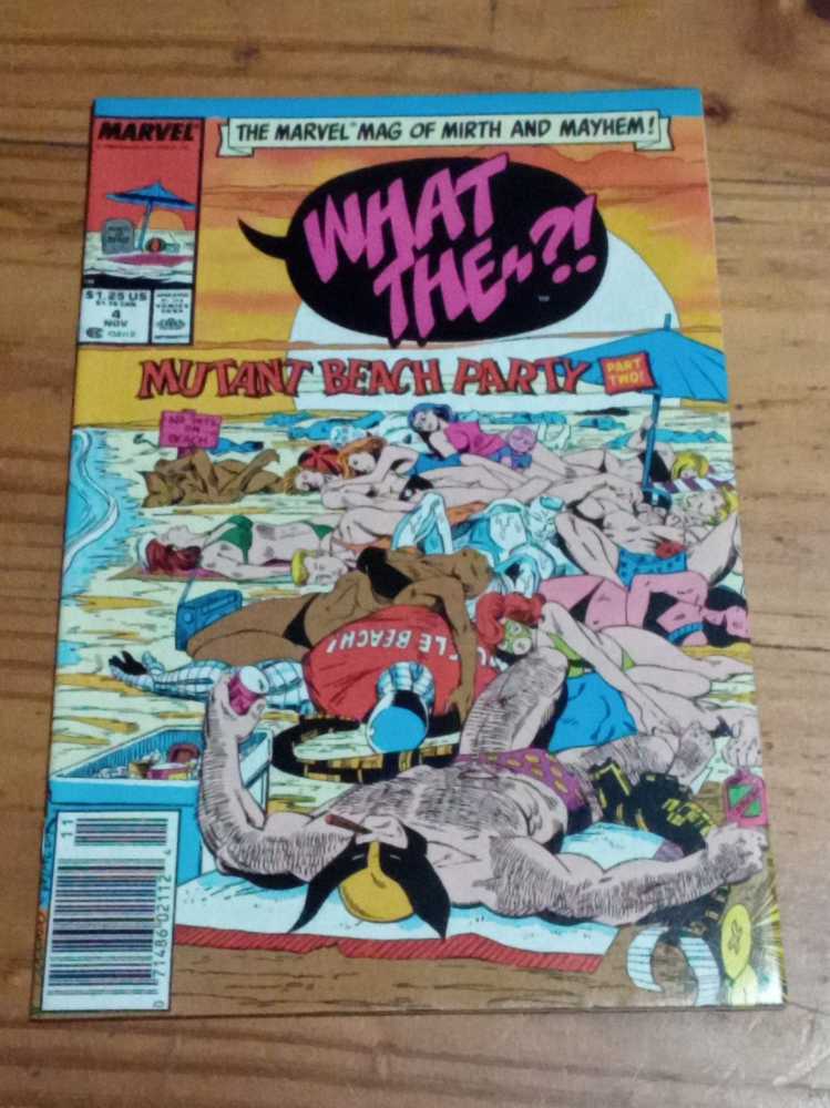 What The..?! - Marvel (4 - 11/1988) comic book collectible [Barcode 071486021124] - Main Image 2