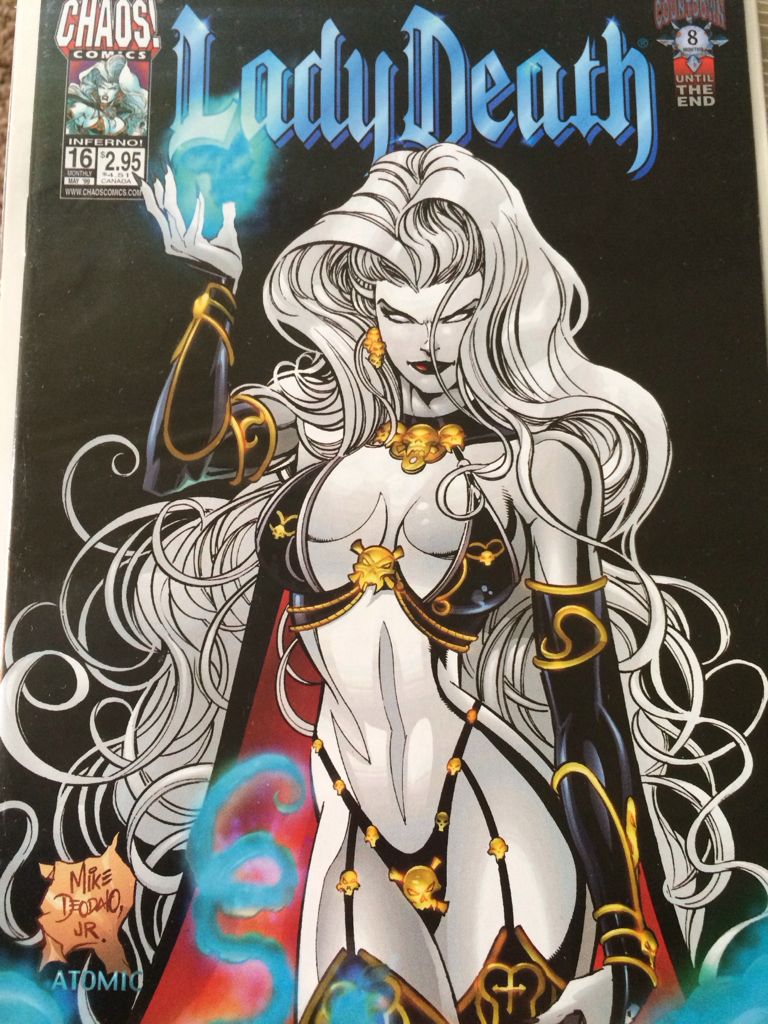 Lady Death (1997) - Chaos! Comics (16 - May 1999) comic book collectible [Barcode 820023007622] - Main Image 1