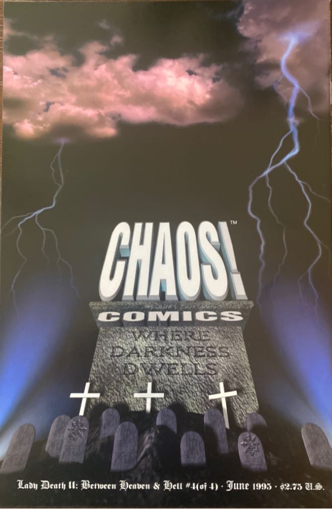 Lady Death: Between Heaven and Hell - Chaos! Comics (4 - Jun 1995) comic book collectible - Main Image 2