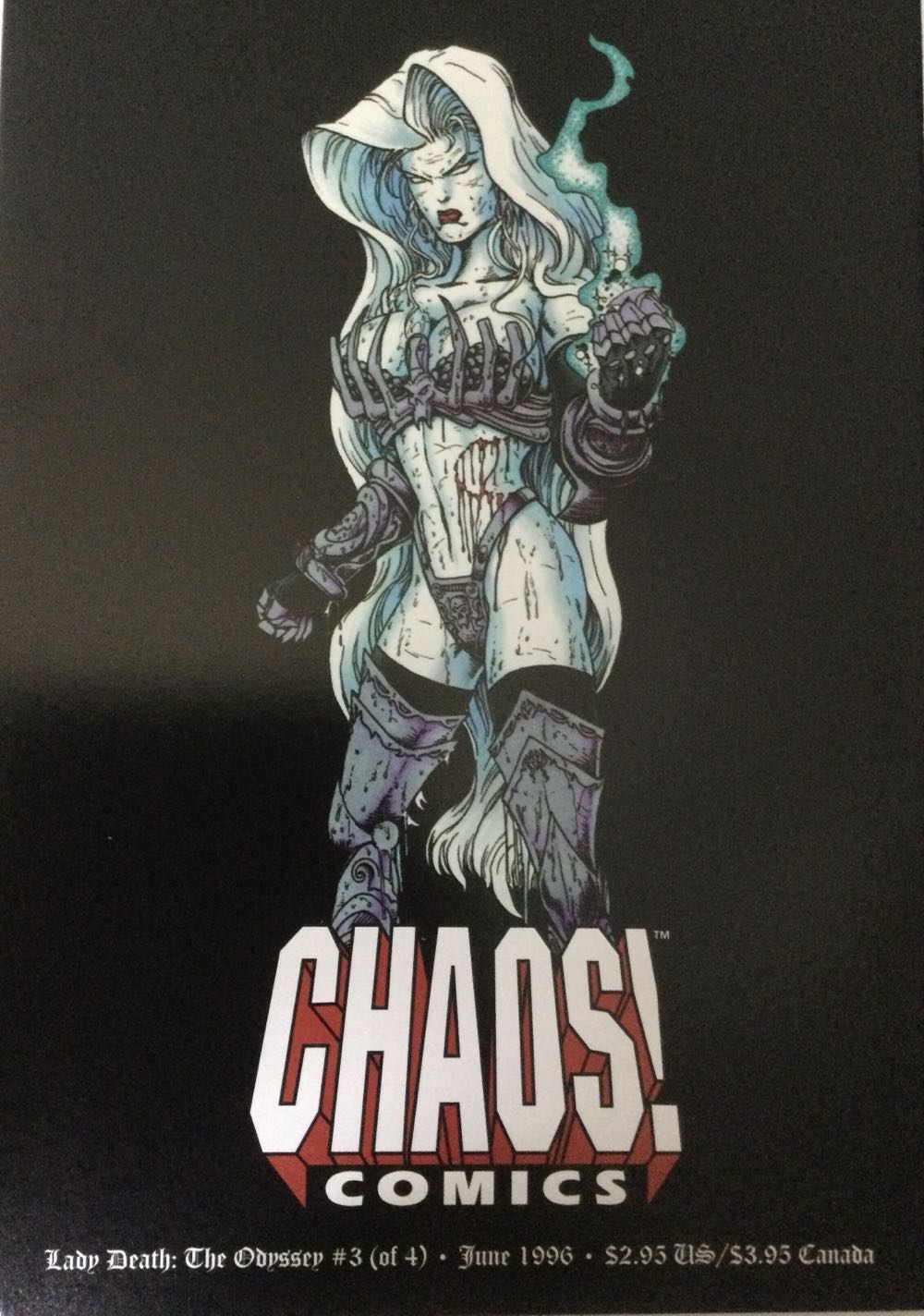 Lady Death: The Odyssey - Chaos Comics (3 - Jun 1996) comic book collectible - Main Image 2