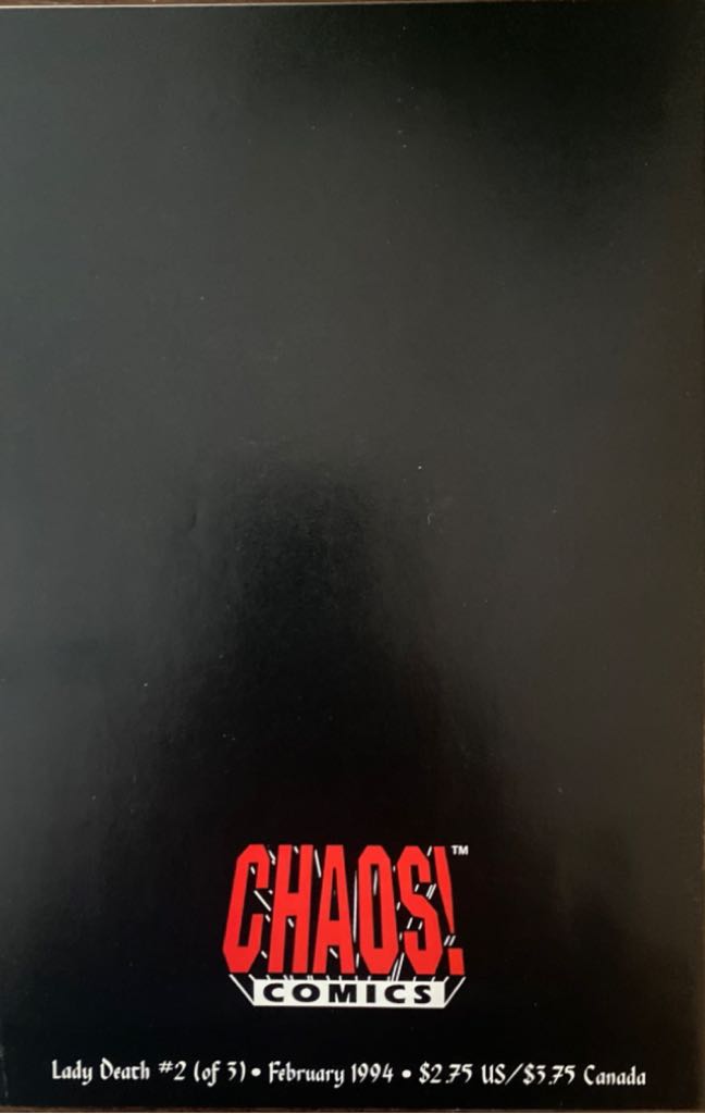 Lady Death: The Reckoning - Chaos! Comics (2 - Feb 1994) comic book collectible - Main Image 2