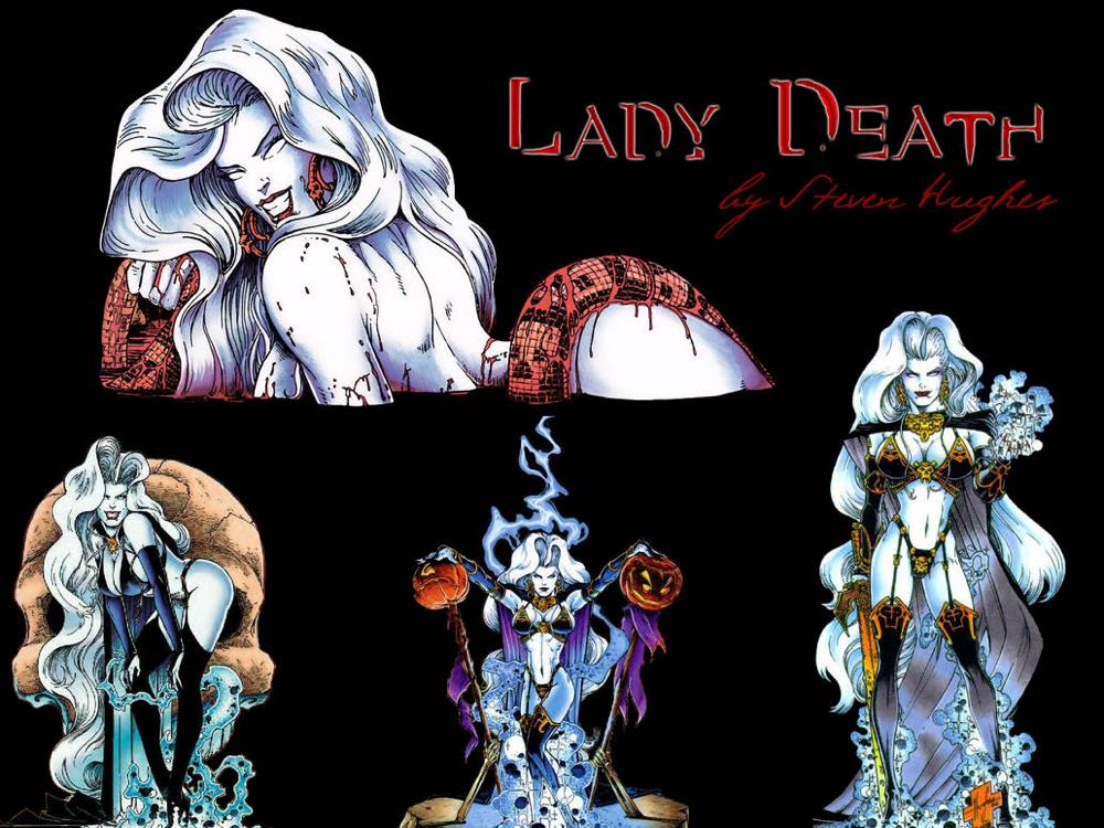 Lady Death by Steven Hughes - Chaos! Comics (1 - Jun 2000) comic book collectible [Barcode 9781930687189] - Main Image 2