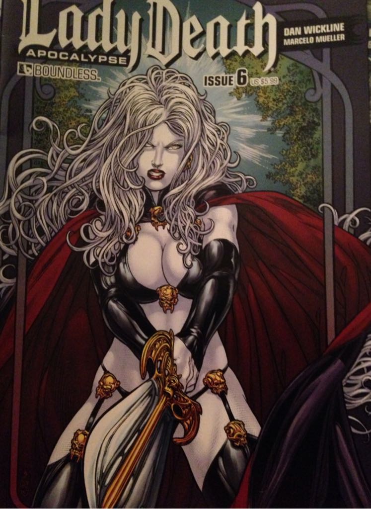 Lady Death Apocalypse  (6 - Jun 2015) comic book collectible [Barcode 82002300800106011] - Main Image 1