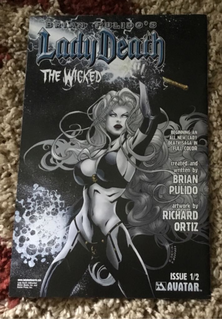 Lady Death - Avatar Pres comic book collectible - Main Image 2