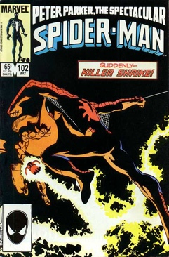 Spectacular Spider-Man (Vol. 1) - Marvel Comics (102 - May 1985) comic book collectible [Barcode 741288955] - Main Image 1